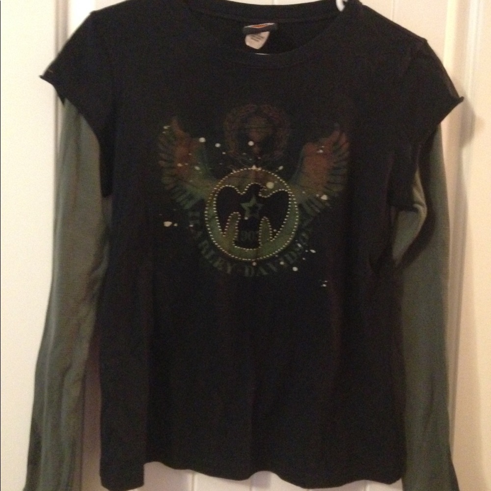 Harley Davidson ladies long sleeve shirt